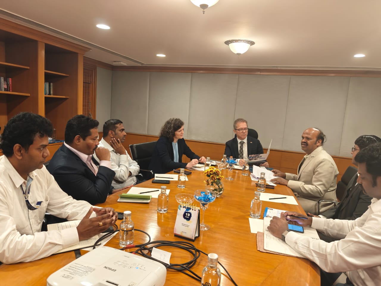 Meeting with Delegates from the State of Saxony, Germany